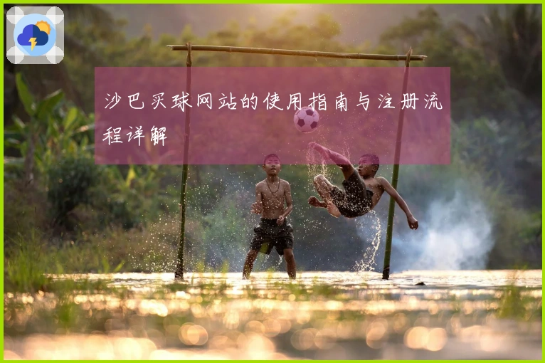 沙巴买球网站的使用指南与注册流程详解